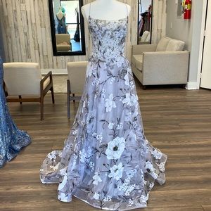 Beautiful floral summer formal dress